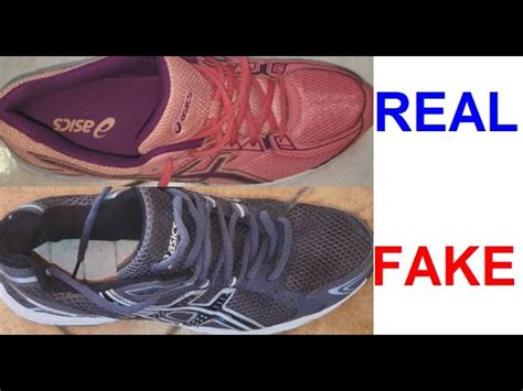 how to identify fake asics shoes